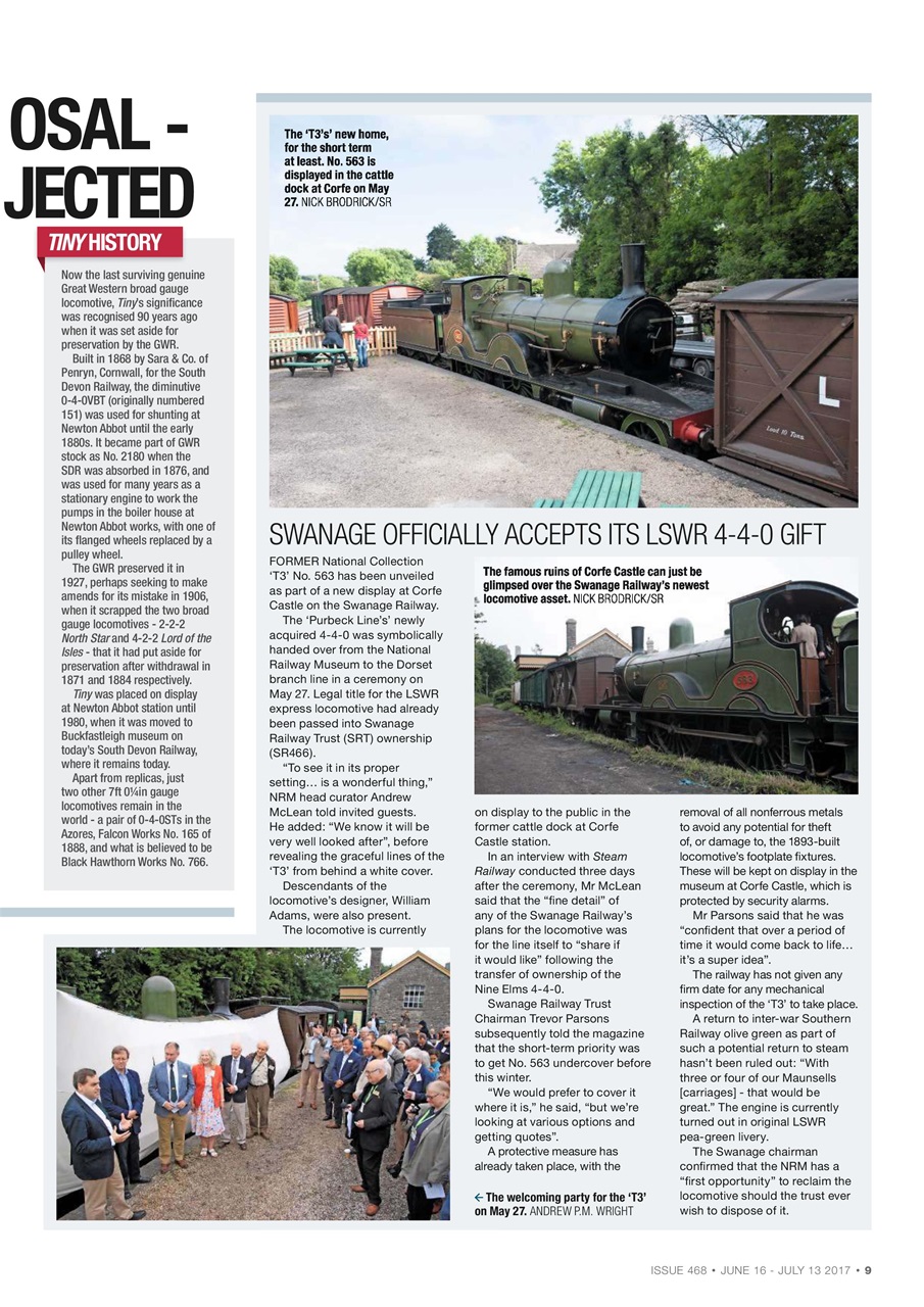 Steam Railway Preview Pages