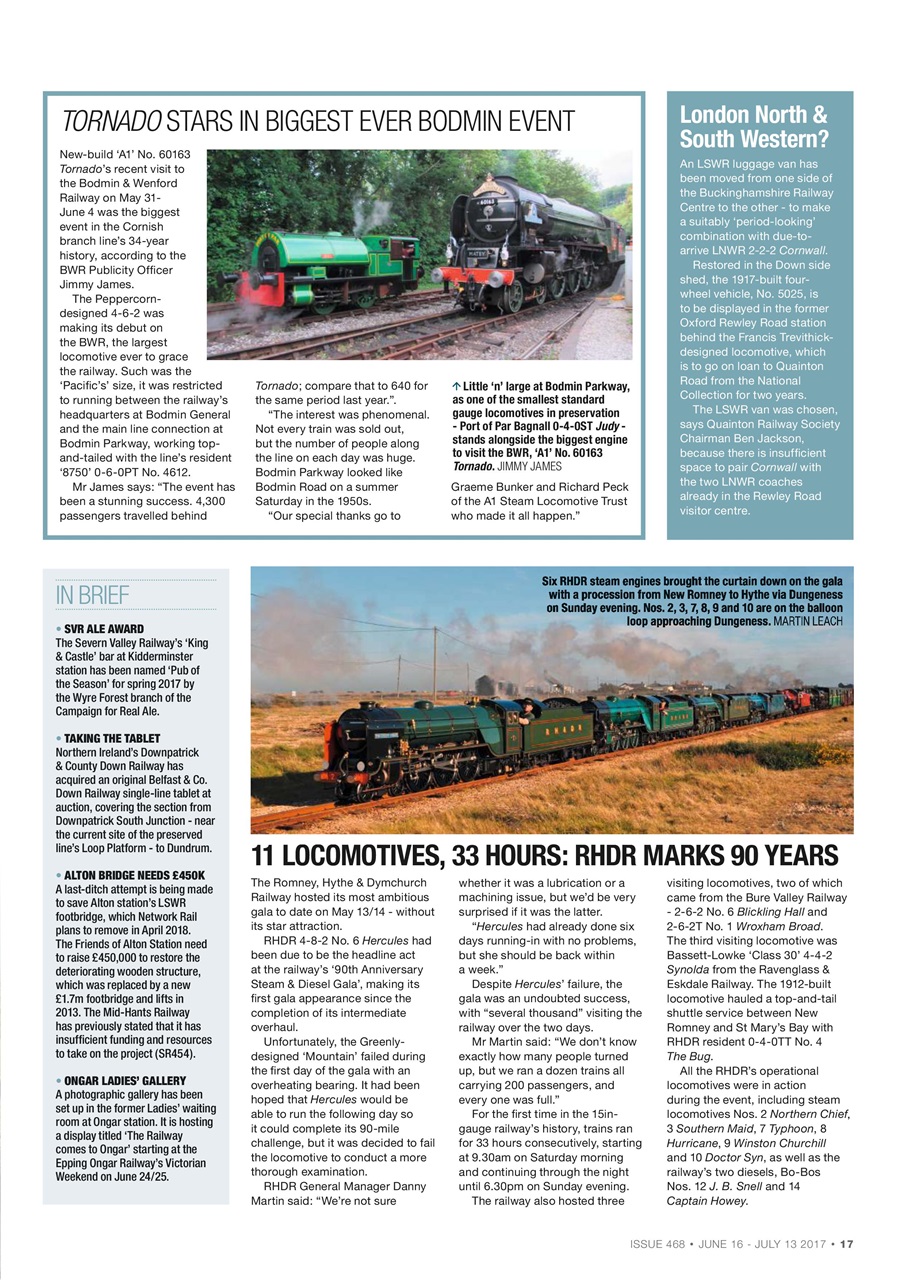 Steam Railway Preview Pages