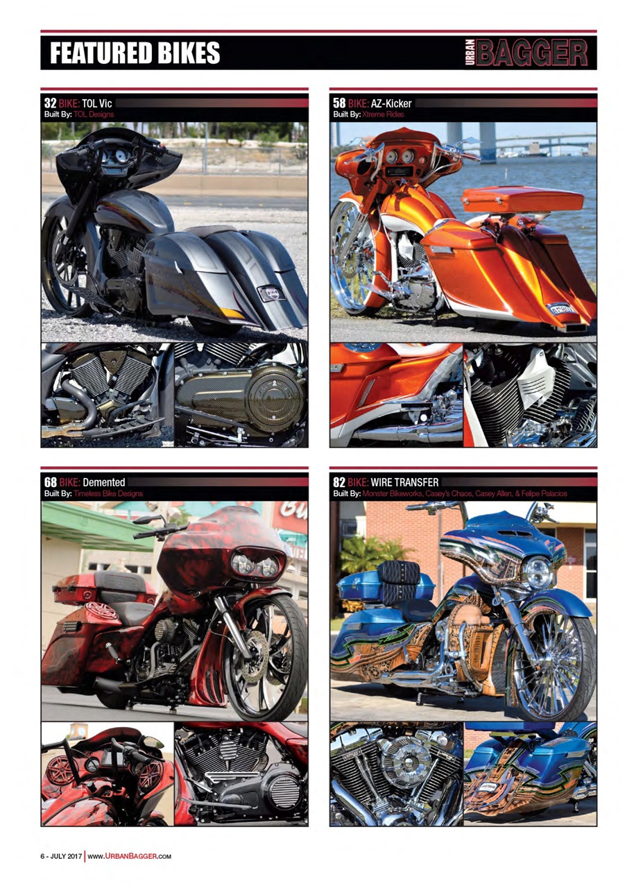 Urban Bagger Preview Pages