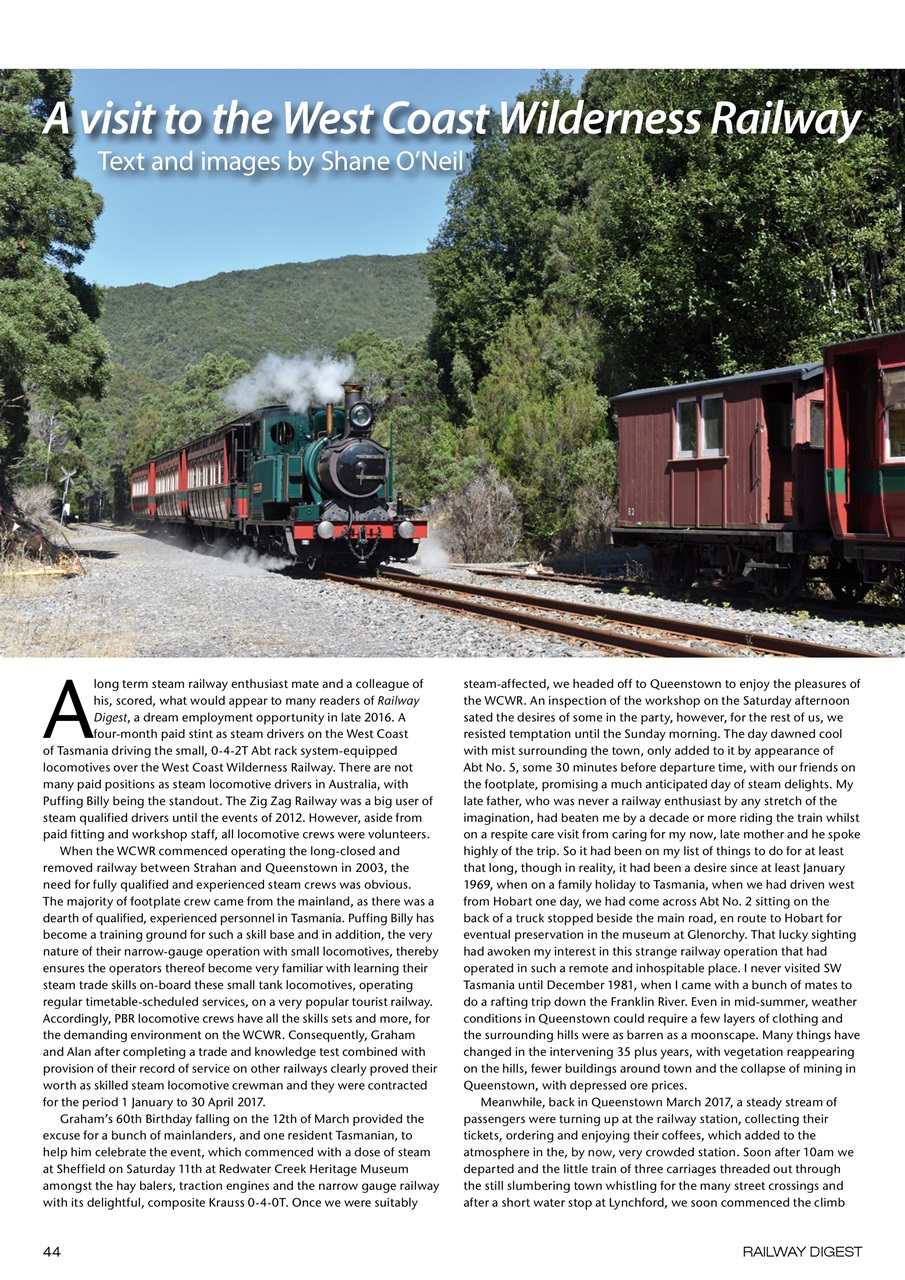 Railway Digest Preview Pages