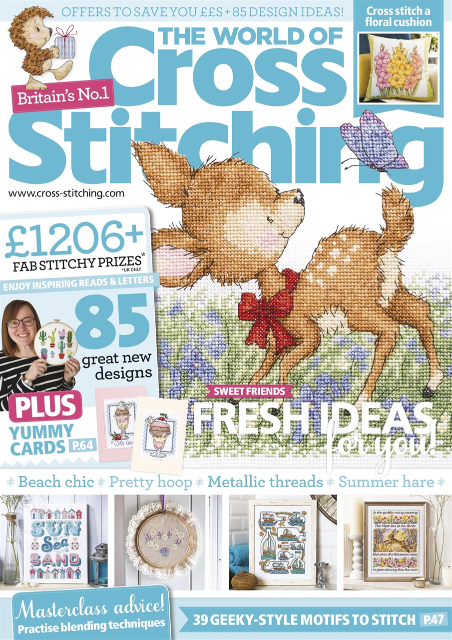 The World of Cross Stitching Preview Pages