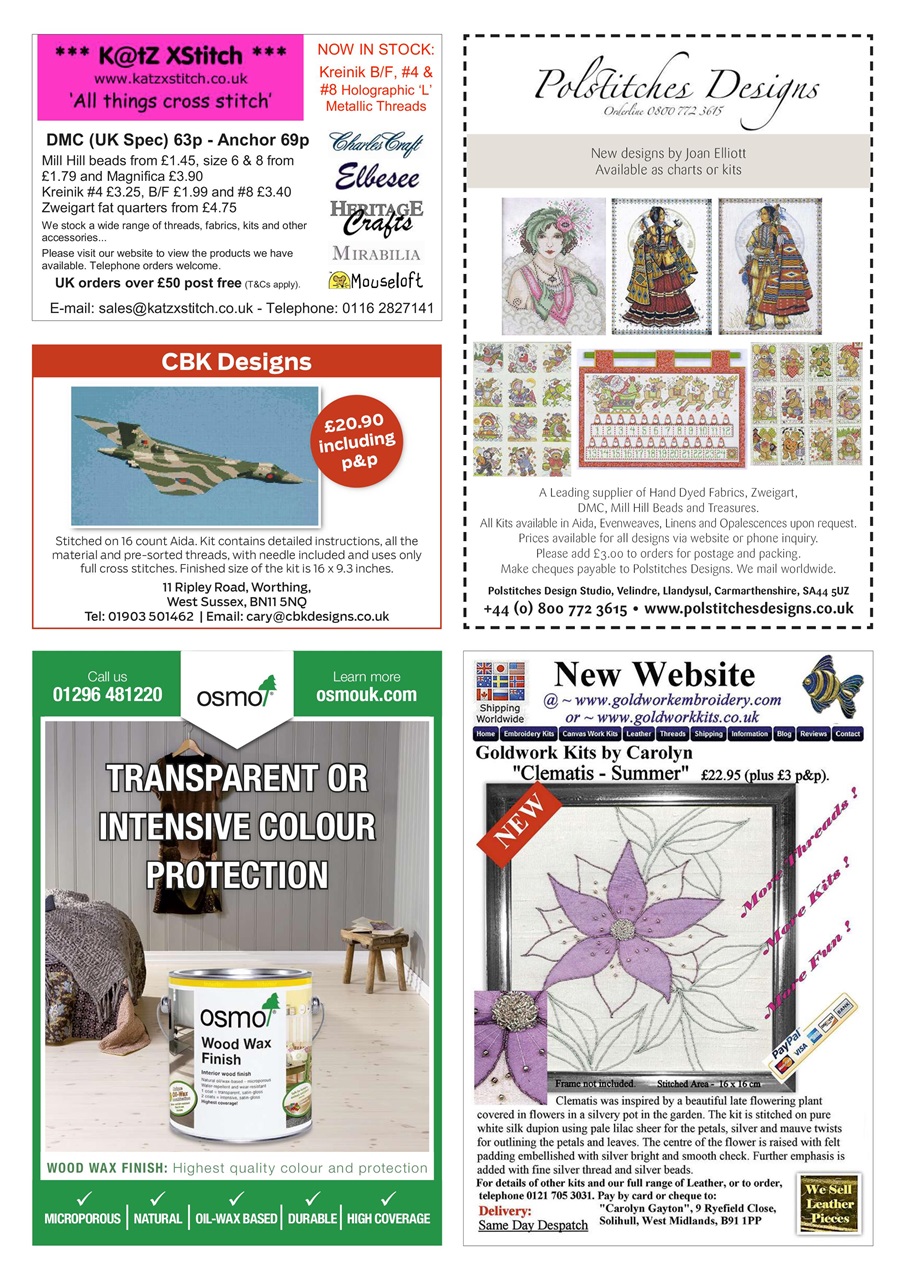 The World of Cross Stitching Preview Pages