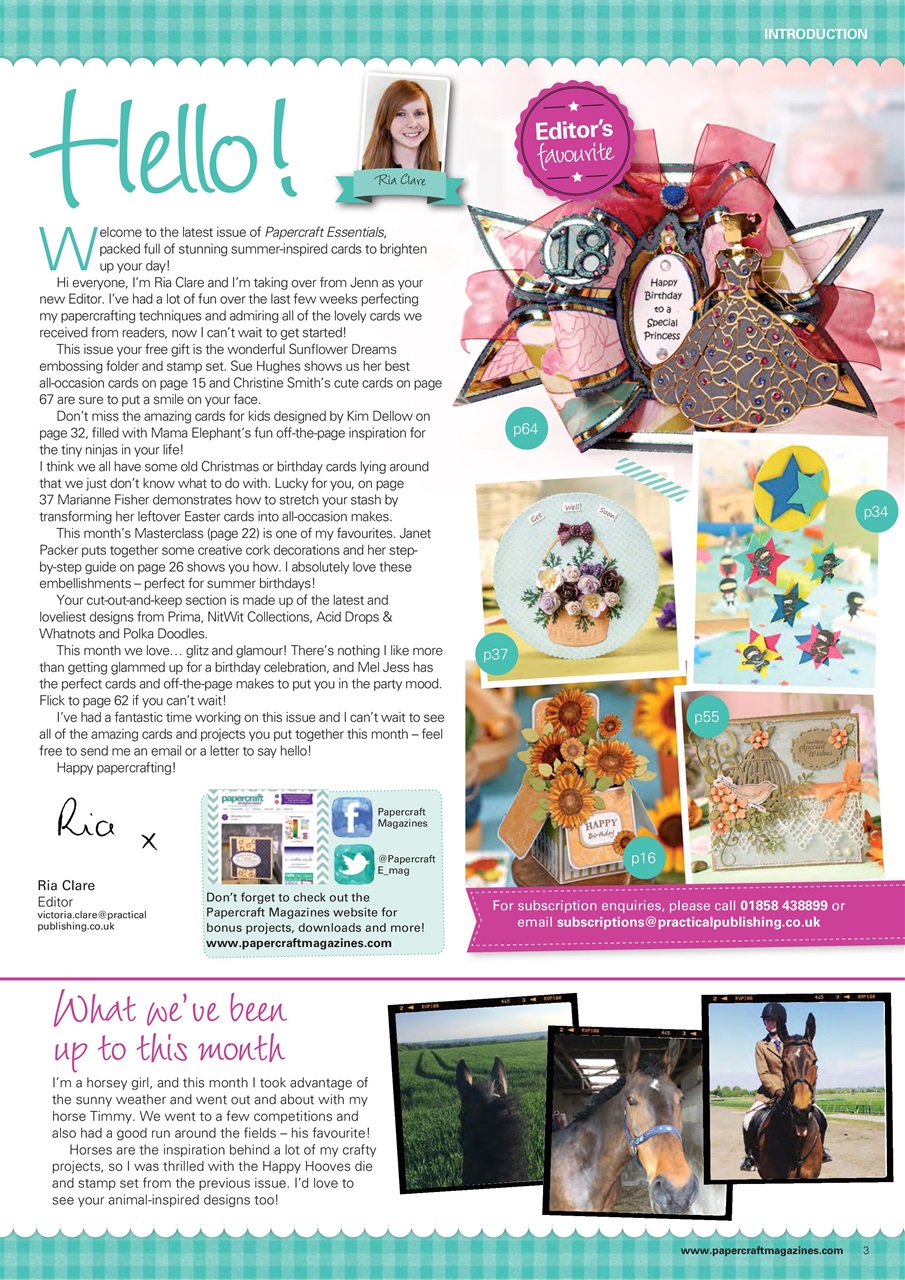 Papercraft Essentials Preview Pages