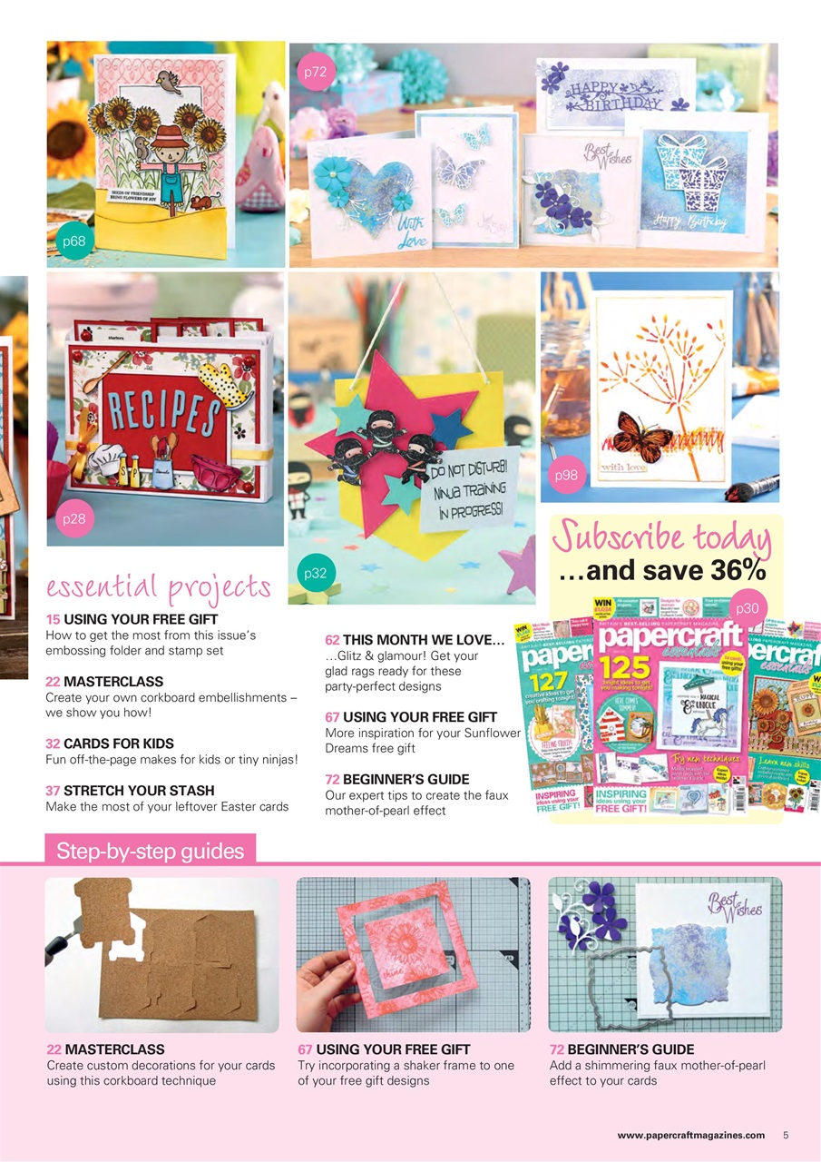 Papercraft Essentials Preview Pages