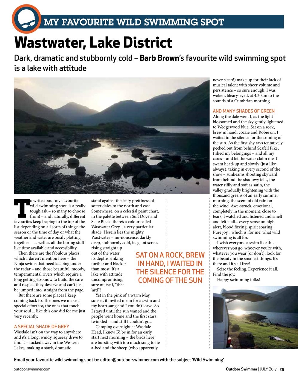 Outdoor Swimmer Preview Pages