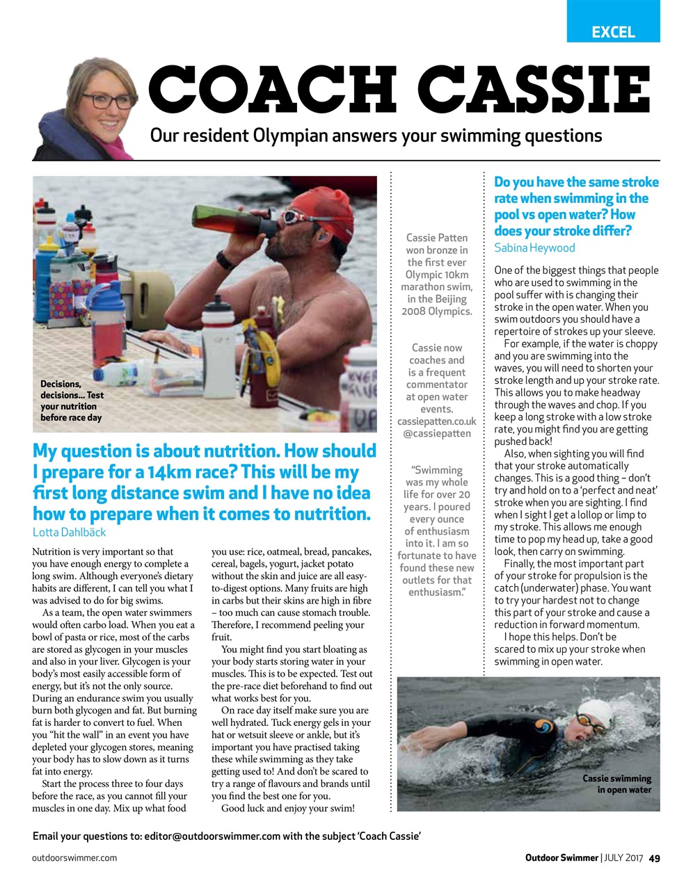 Outdoor Swimmer Preview Pages