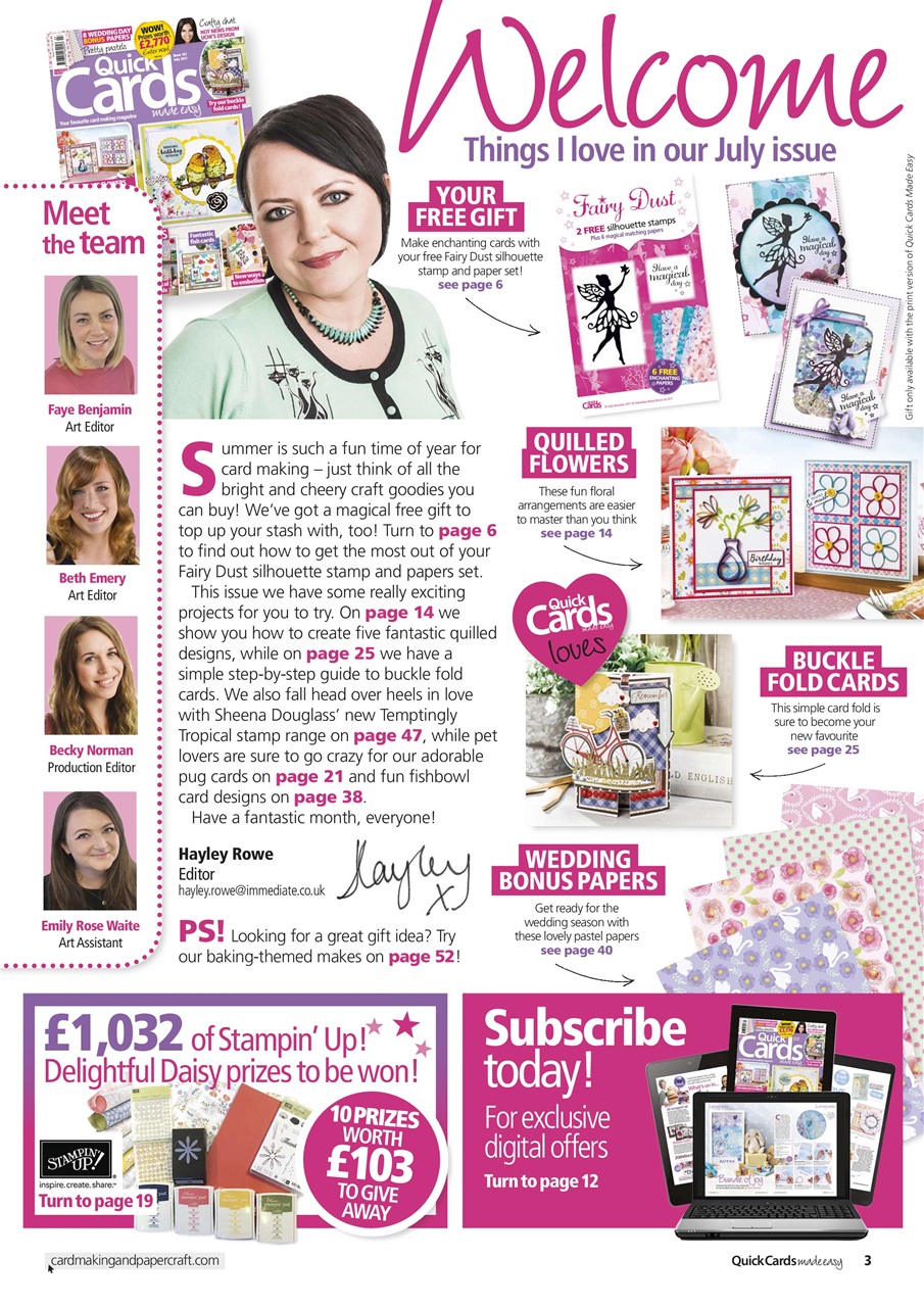 Quick Cards Made Easy Preview Pages