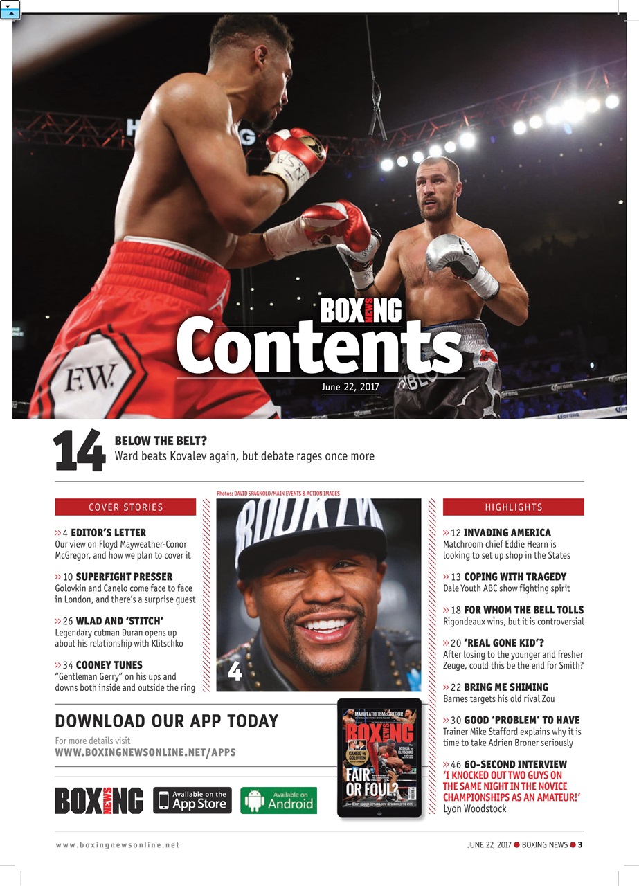 Boxing News Preview Pages