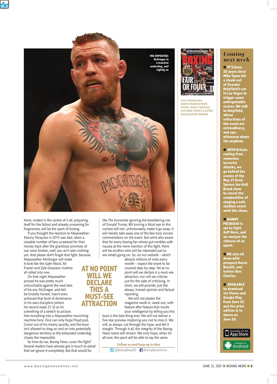 Boxing News Preview Pages