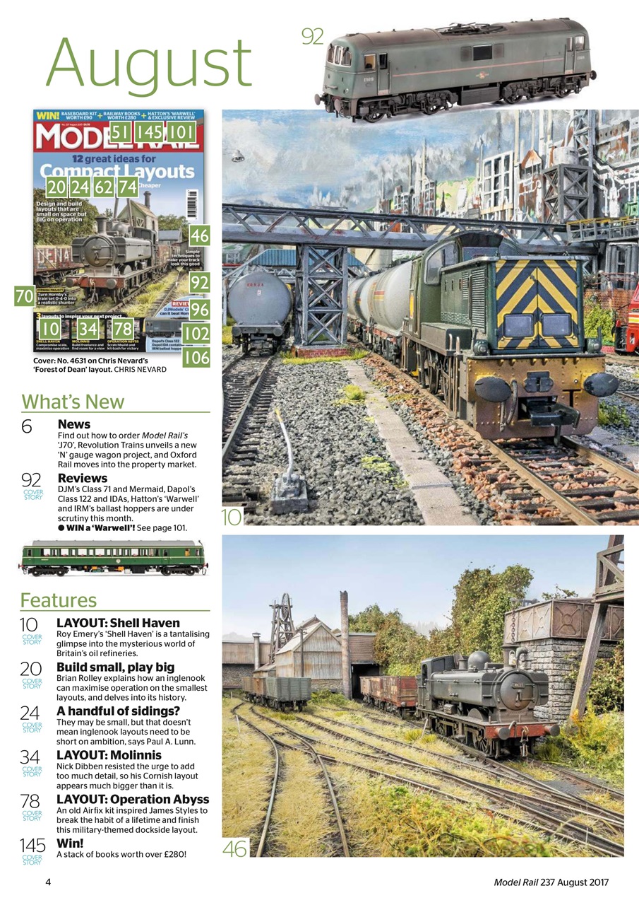 Model Rail Preview Pages