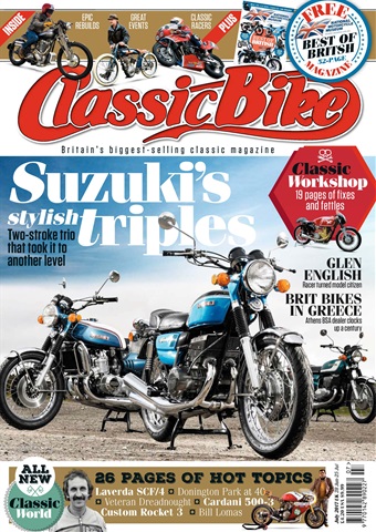 Classic Bike issue July 2017