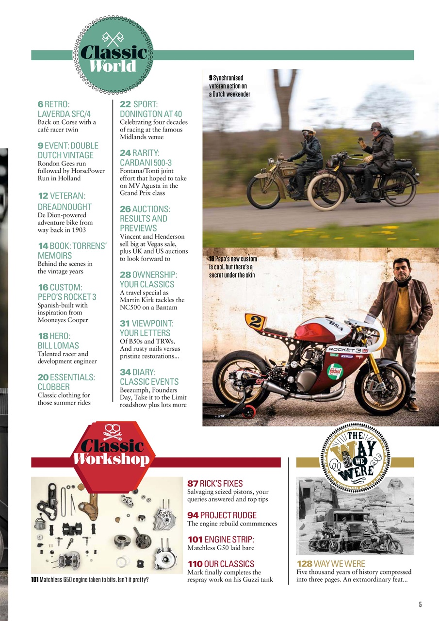 Classic Bike Preview Pages
