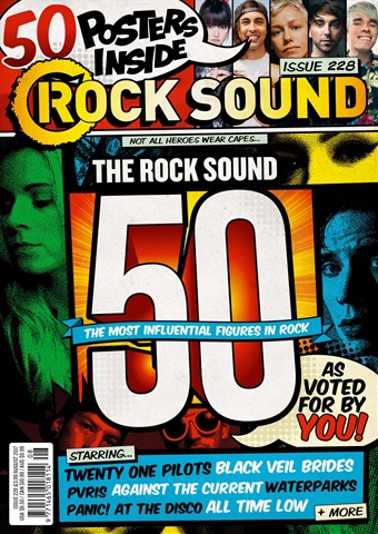 Rock Sound Magazine issue The Rock Sound 50 - 228