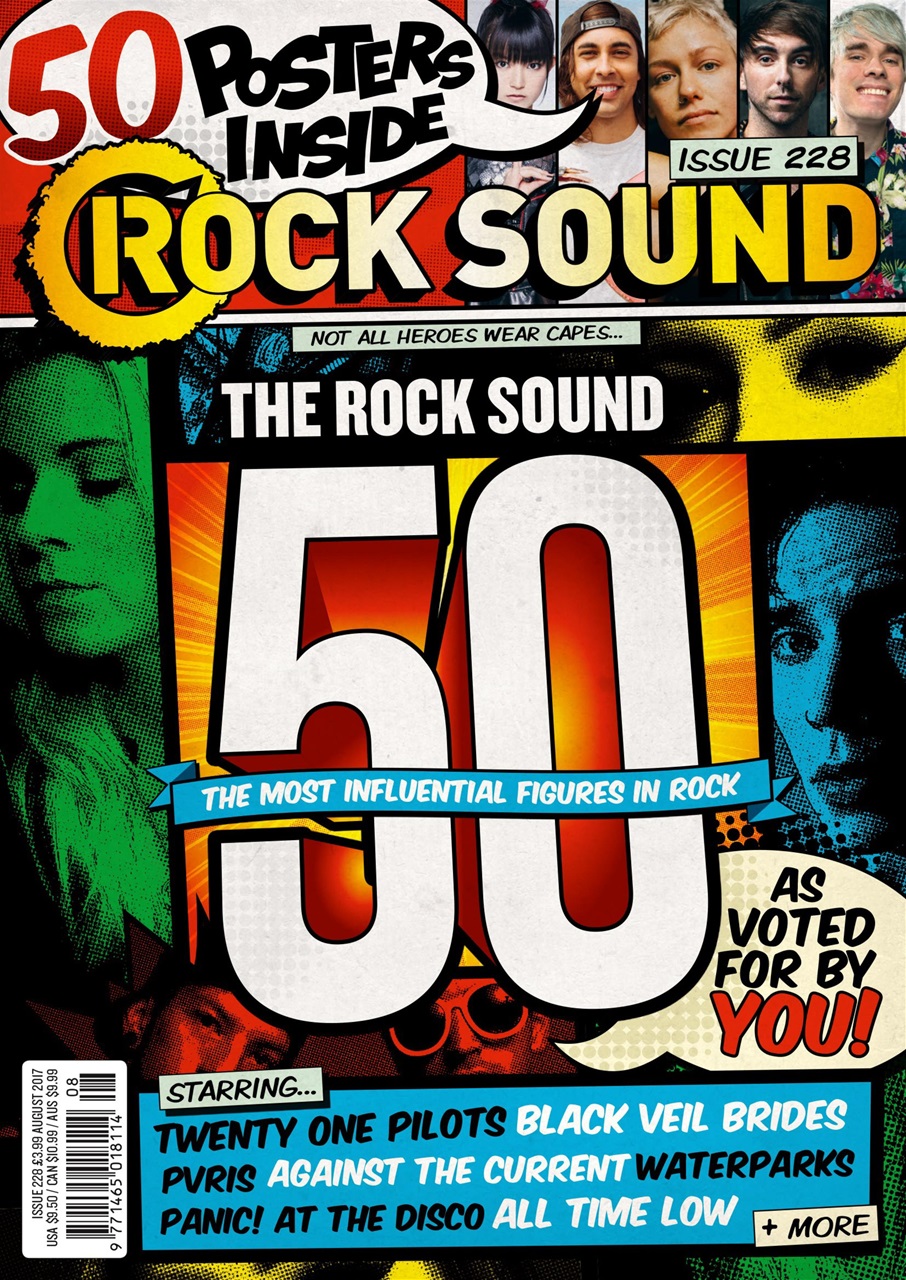 Rock Sound Magazine Preview Pages