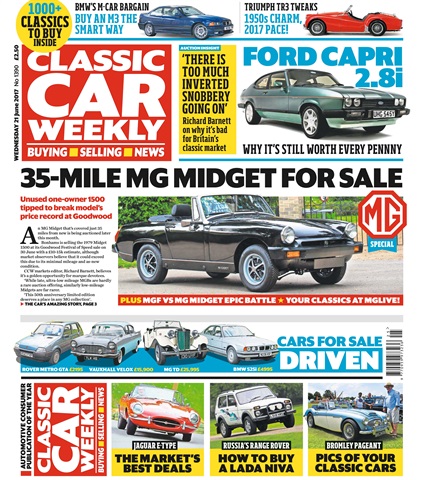 Classic Car Weekly issue 21st June 2017