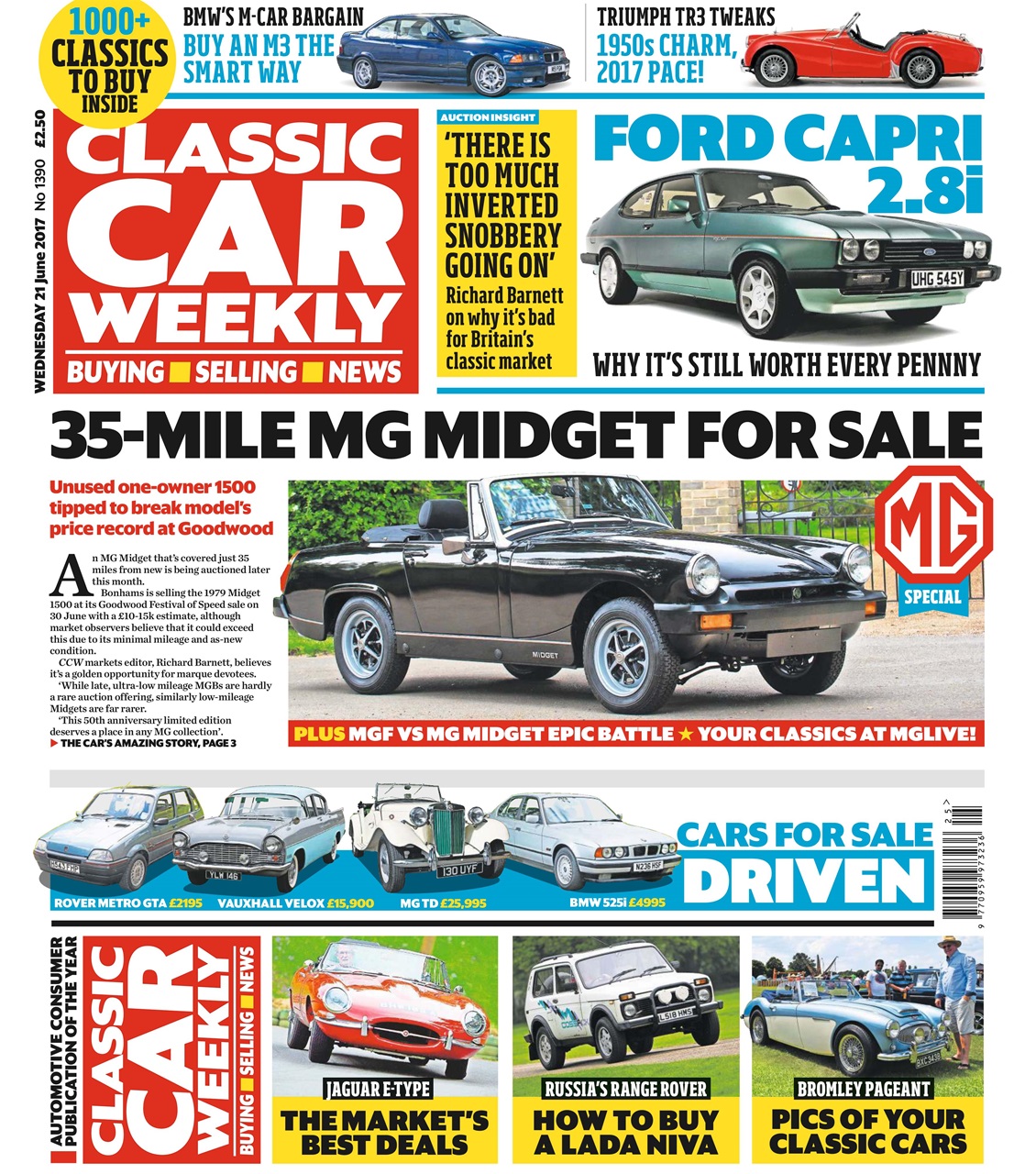 Classic Car Weekly Preview Pages