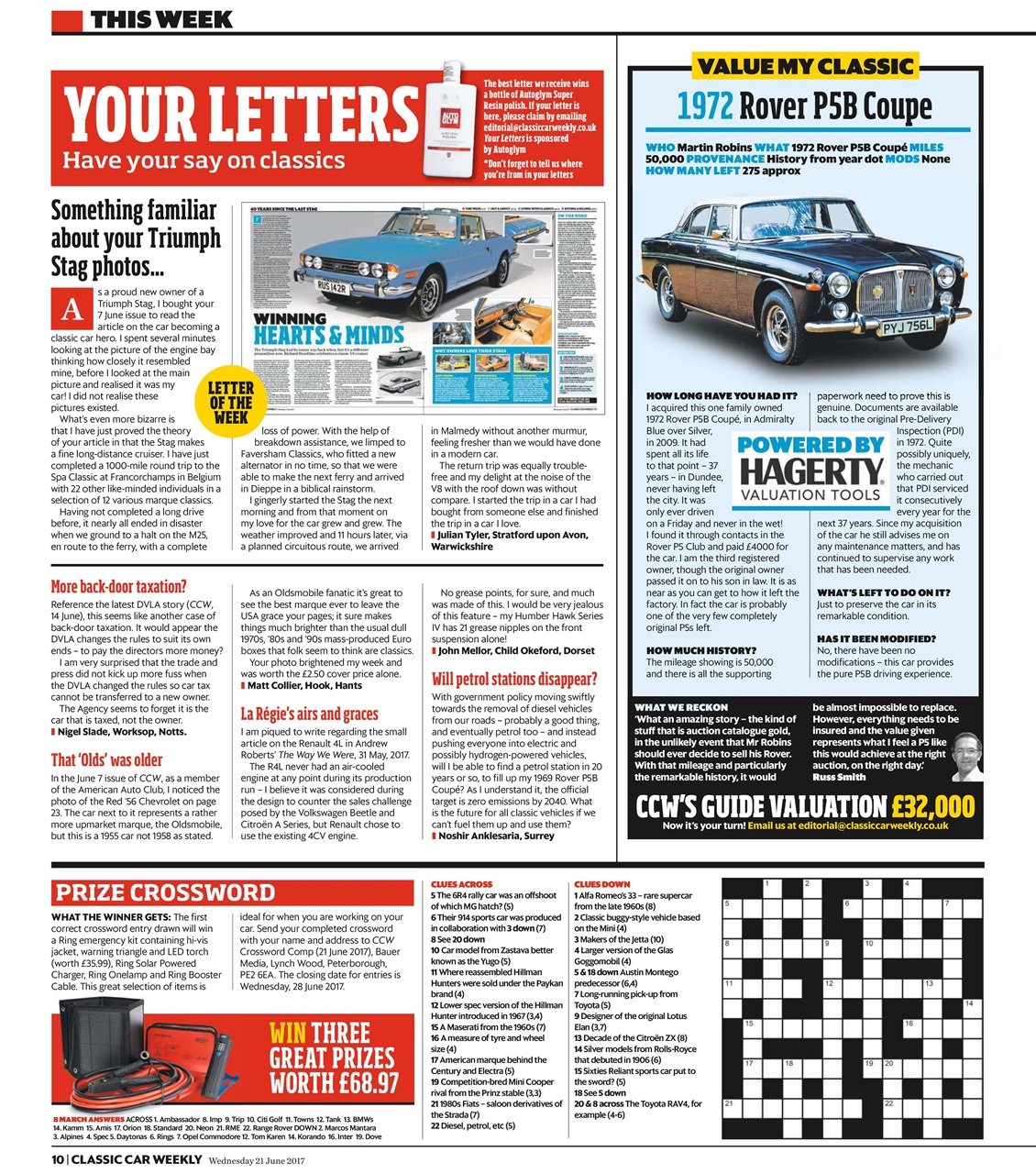 Classic Car Weekly Preview Pages