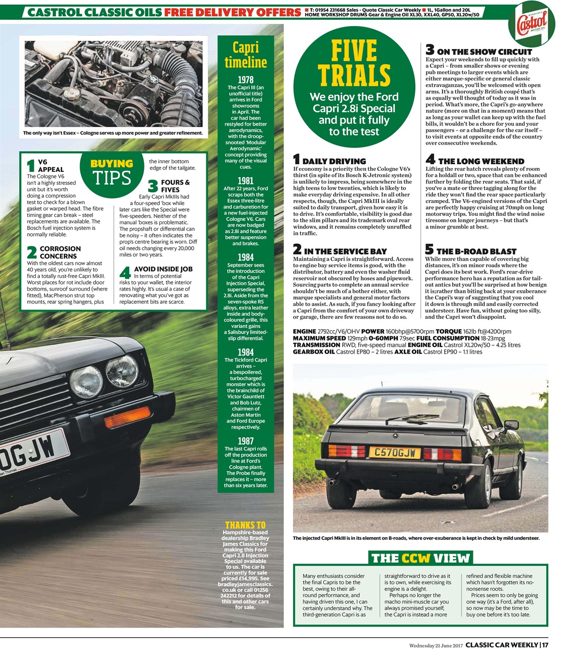 Classic Car Weekly Preview Pages