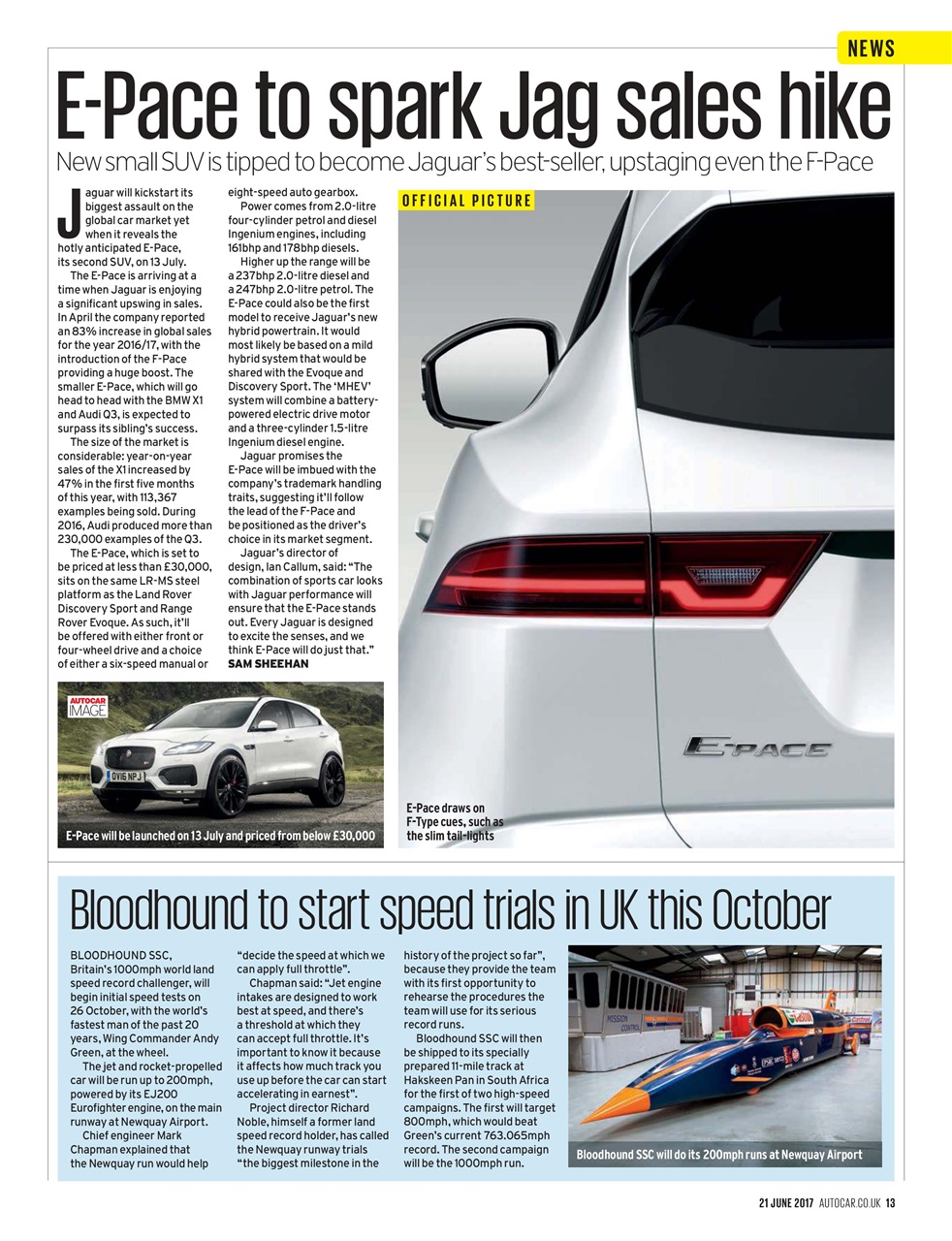 Autocar Preview Pages