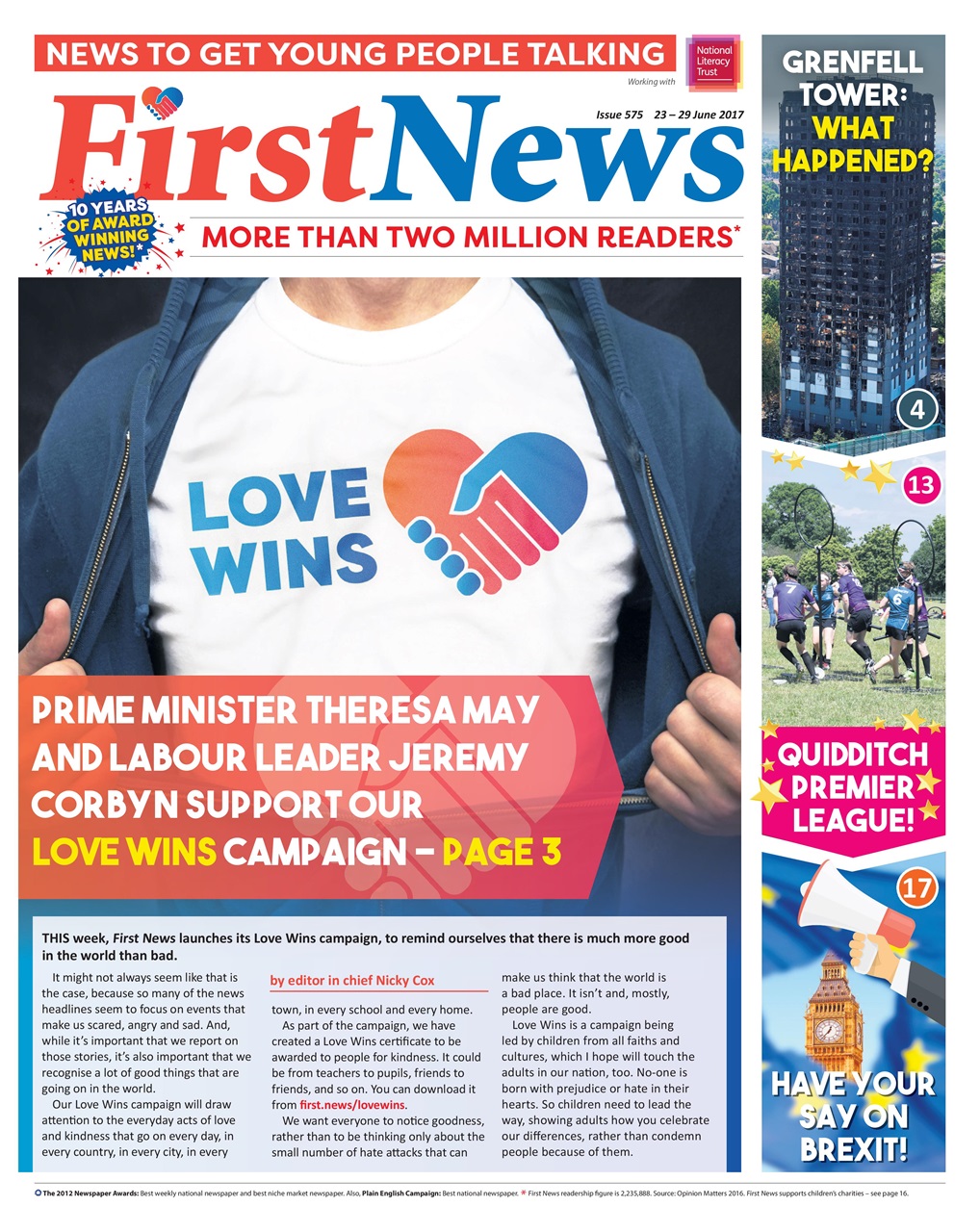 First News Preview Pages