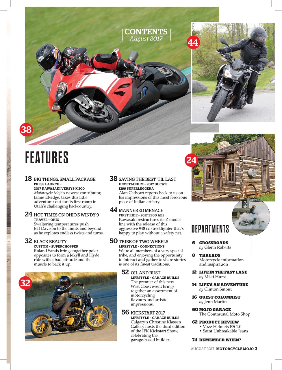 Motorcycle Mojo Preview Pages