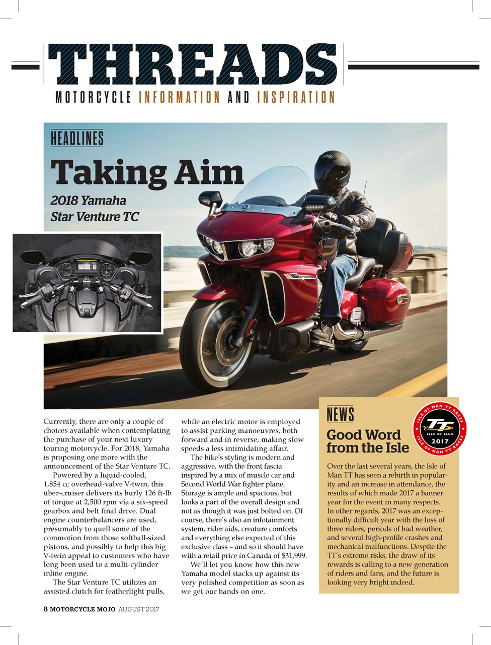 Motorcycle Mojo Preview Pages
