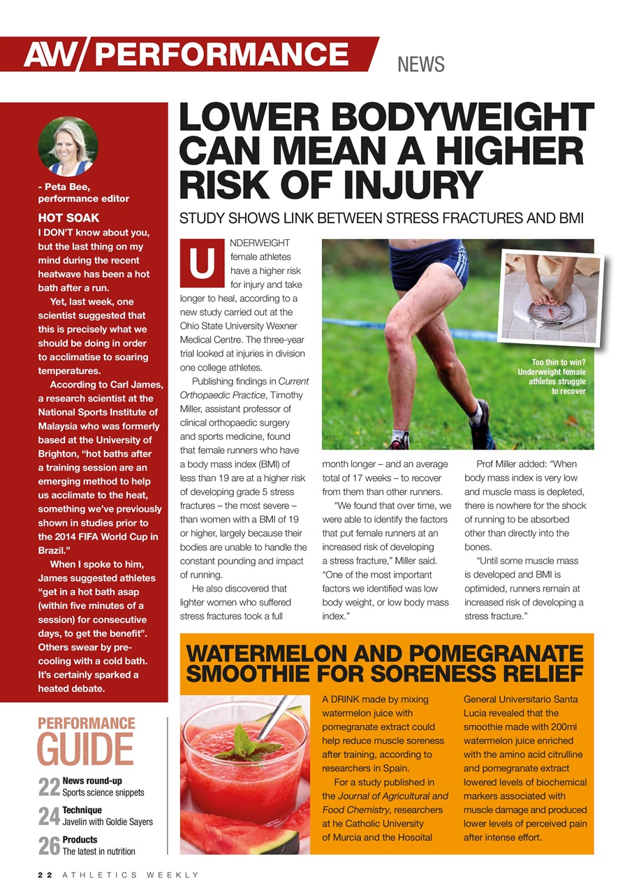 AW – Athletics Weekly Magazine Preview Pages
