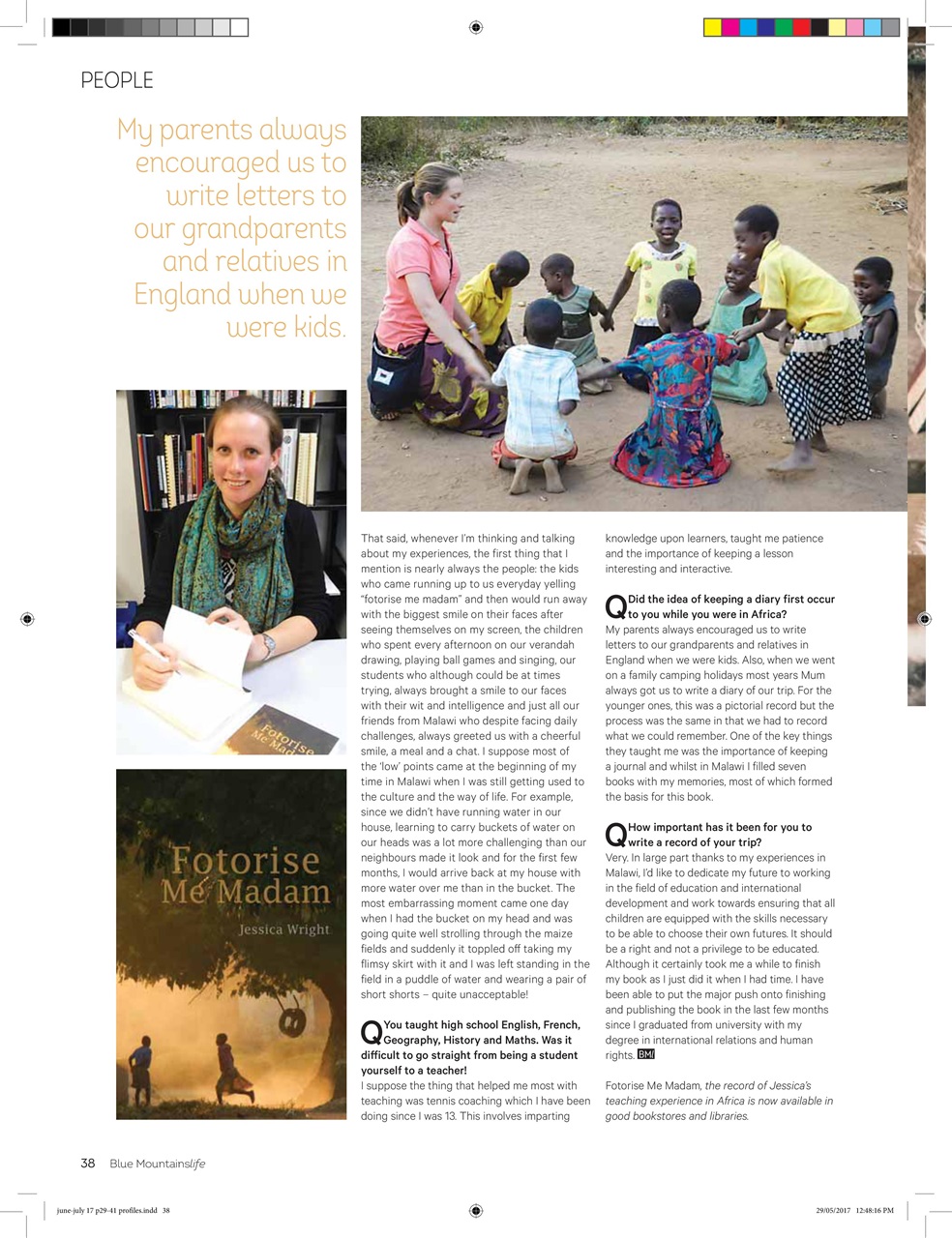 Blue Mountains Life Preview Pages