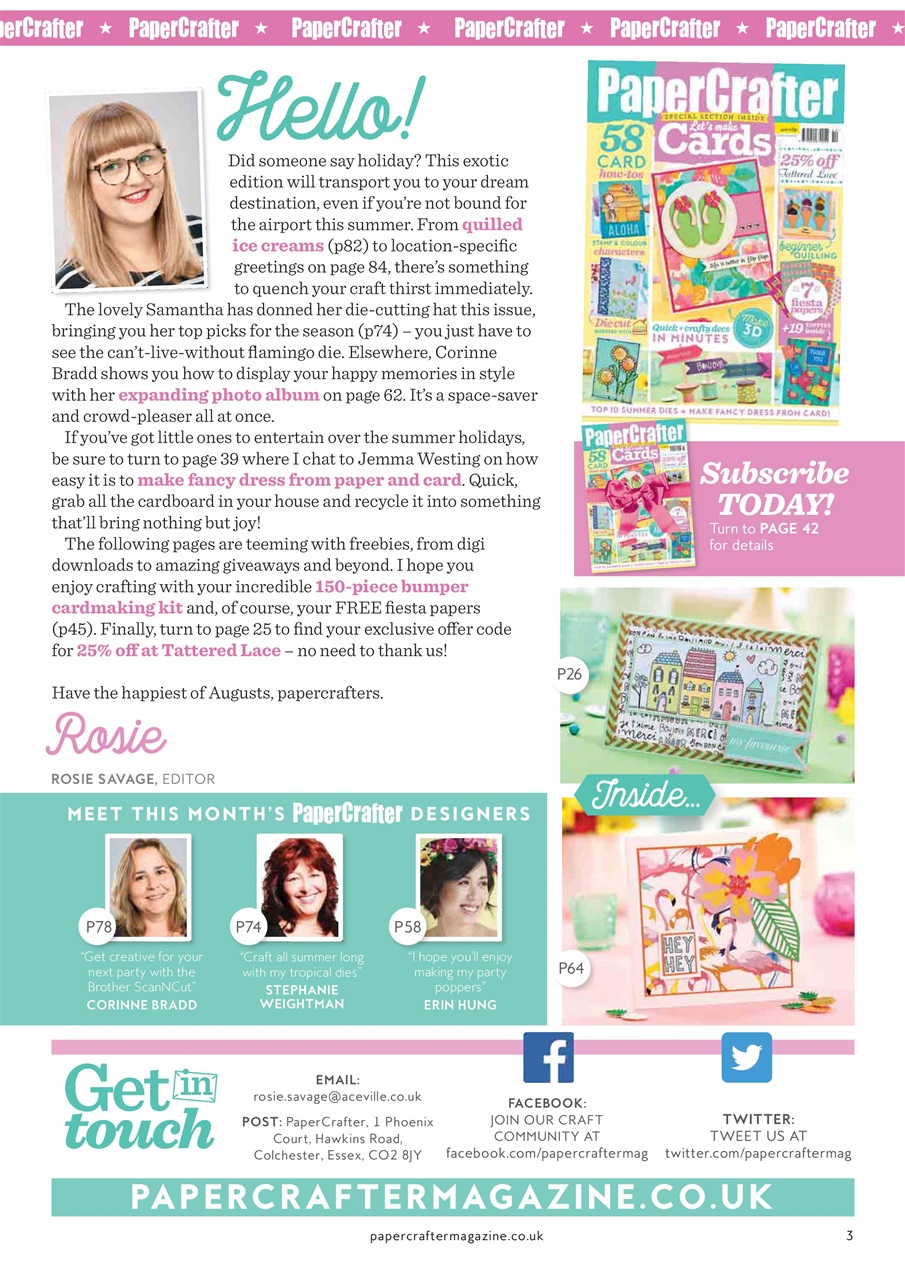 PaperCrafter Preview Pages