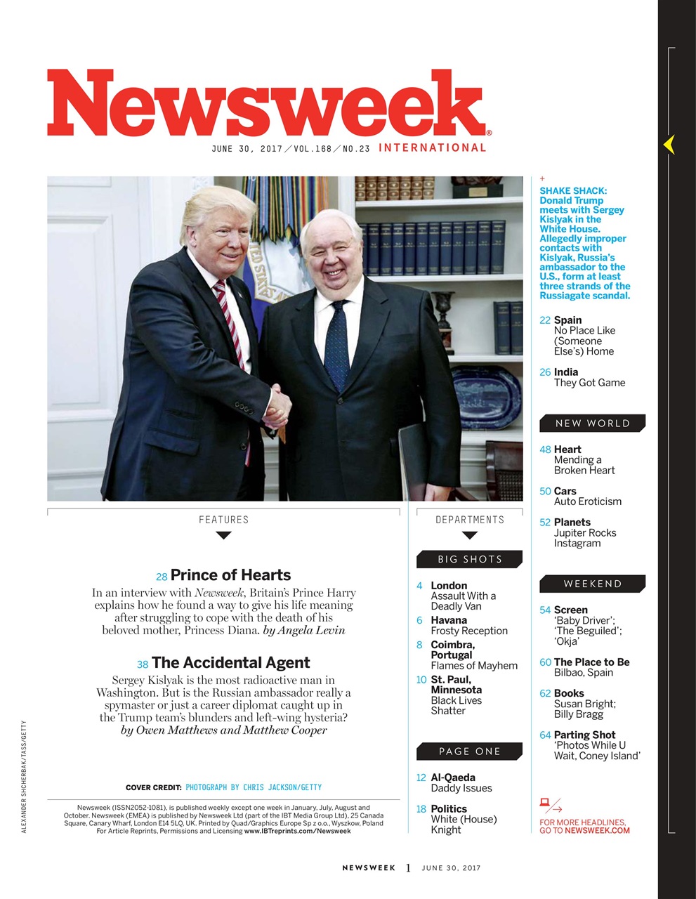 Newsweek International Preview Pages
