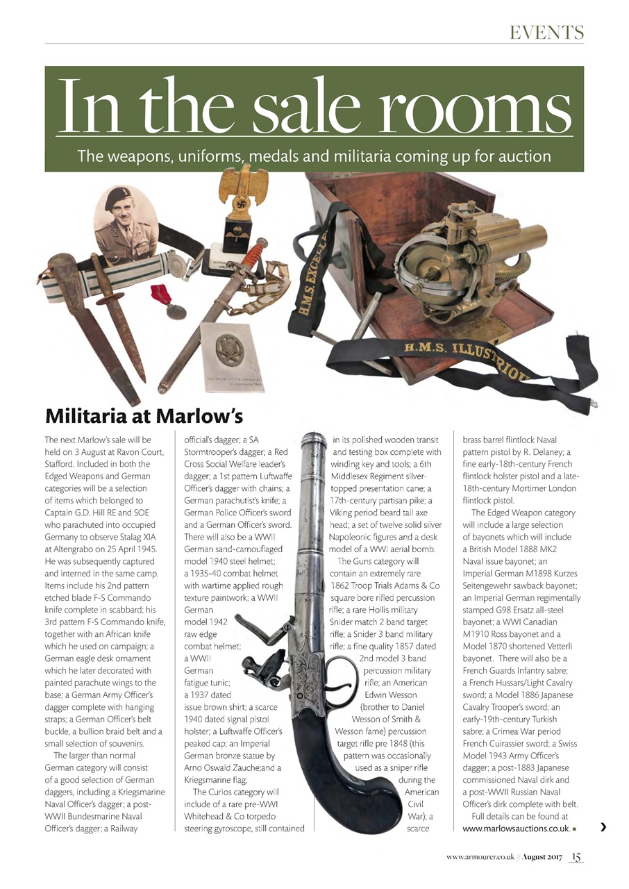 The Armourer Preview Pages