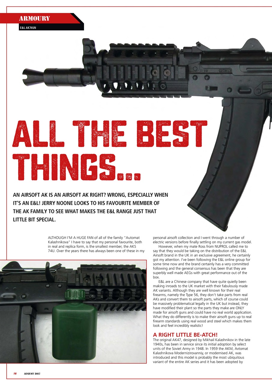 Airsoft Action Preview Pages