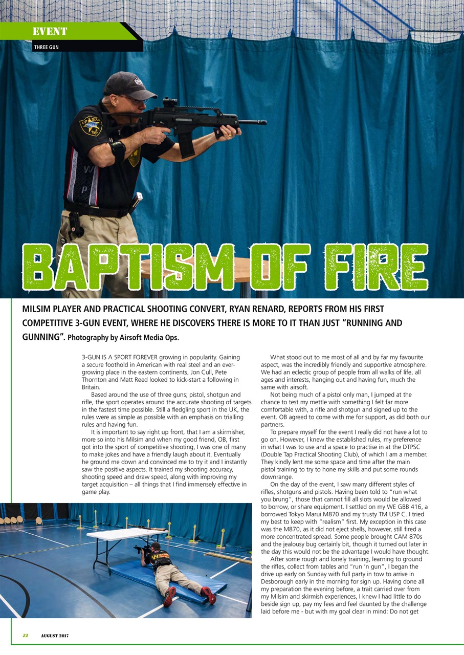 Airsoft Action Preview Pages