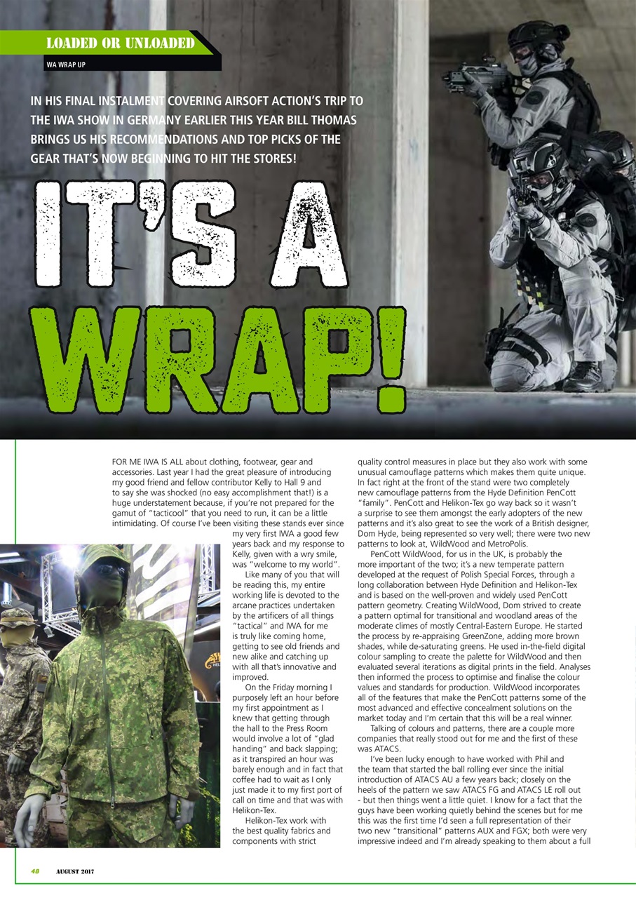 Airsoft Action Preview Pages