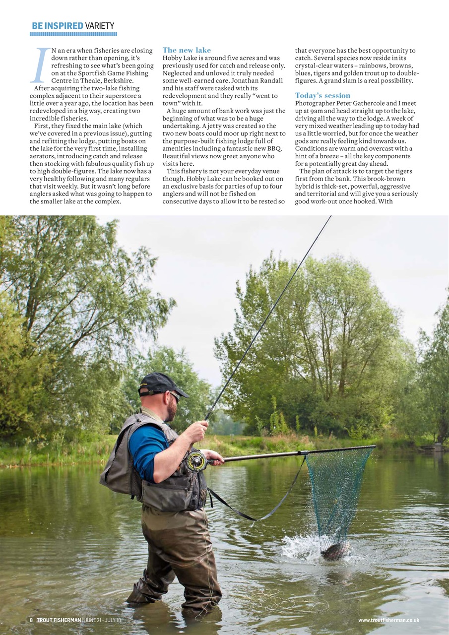 Trout Fisherman Preview Pages