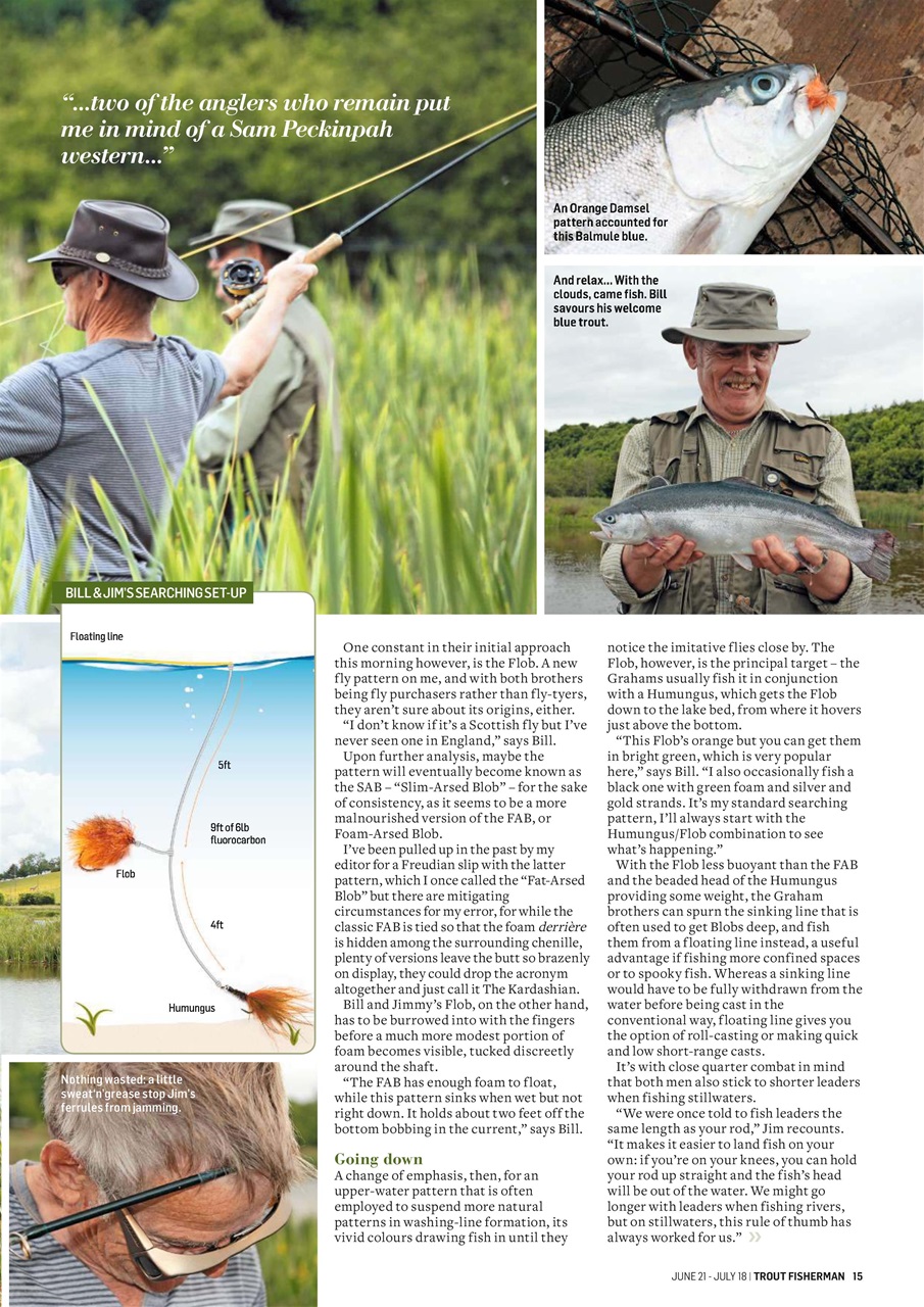 Trout Fisherman Preview Pages