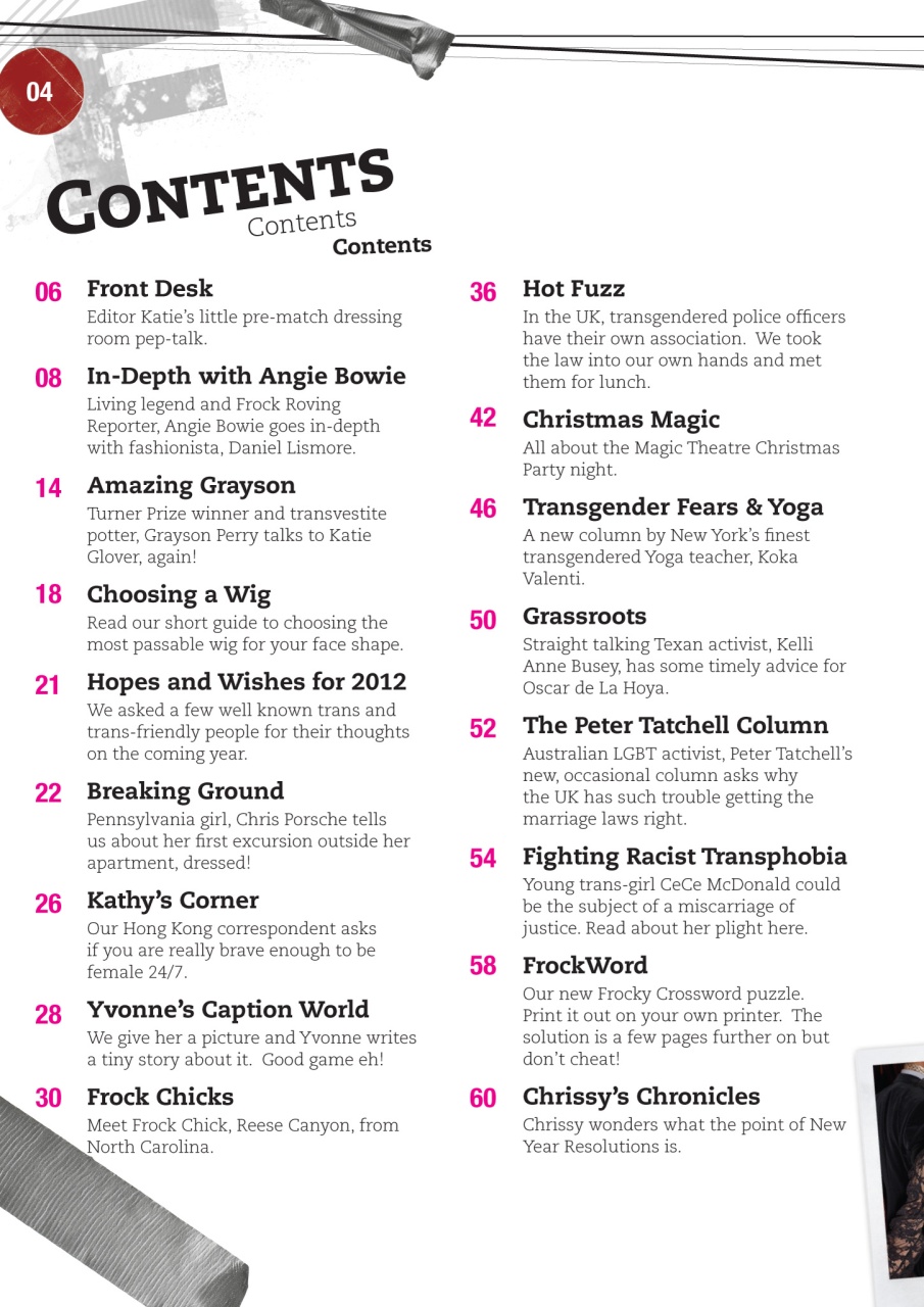 Frock Magazine Preview Pages