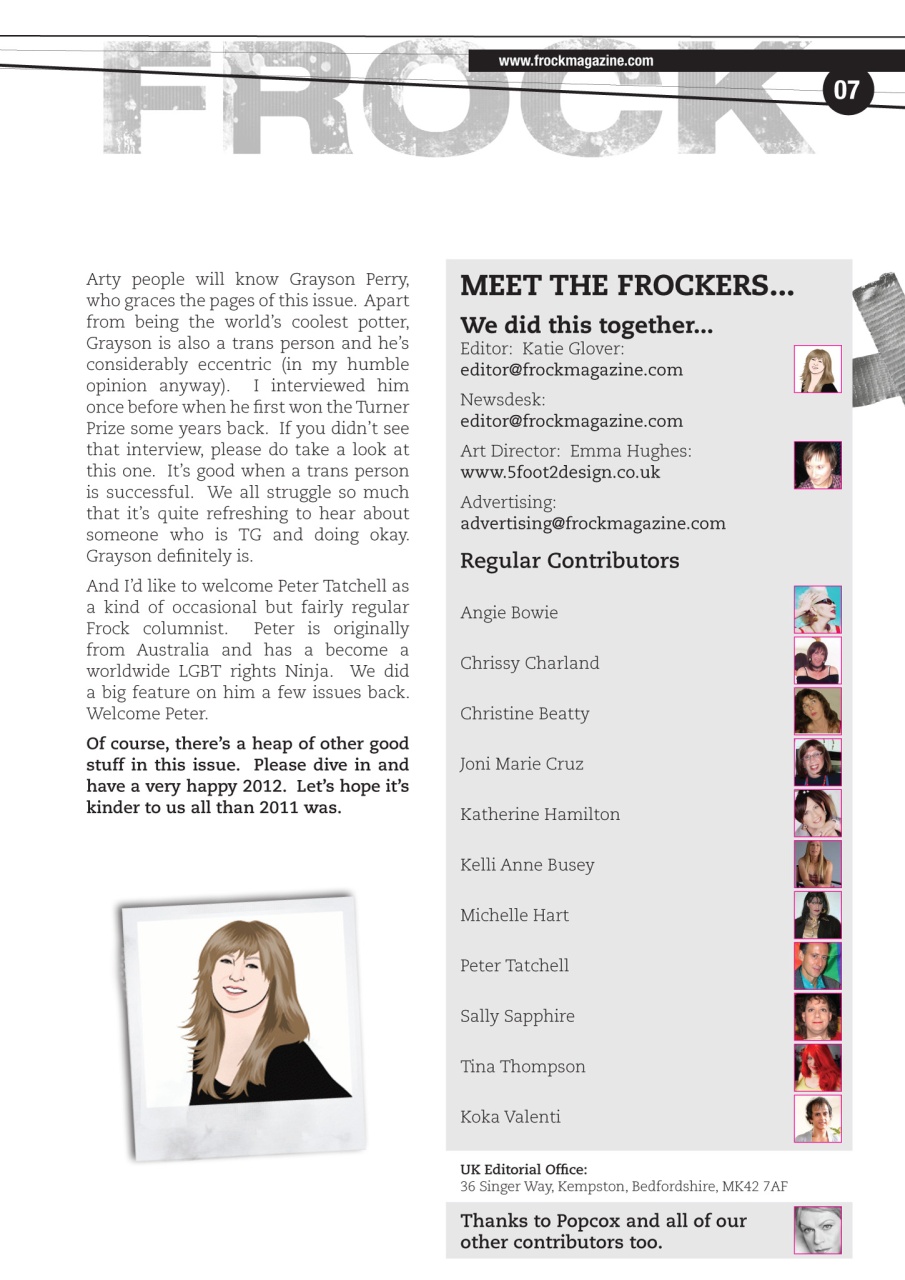 Frock Magazine Preview Pages