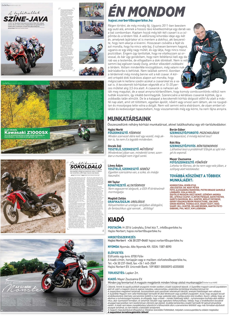 SuperBike Hungary Preview Pages