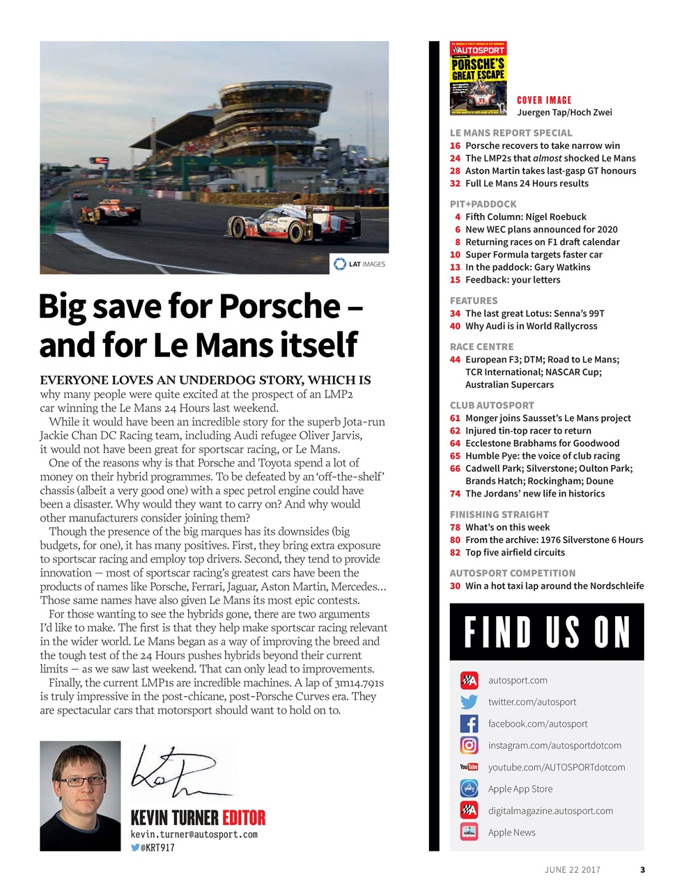 Autosport Preview Pages