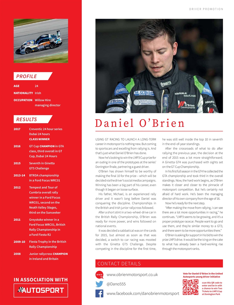 Autosport Preview Pages