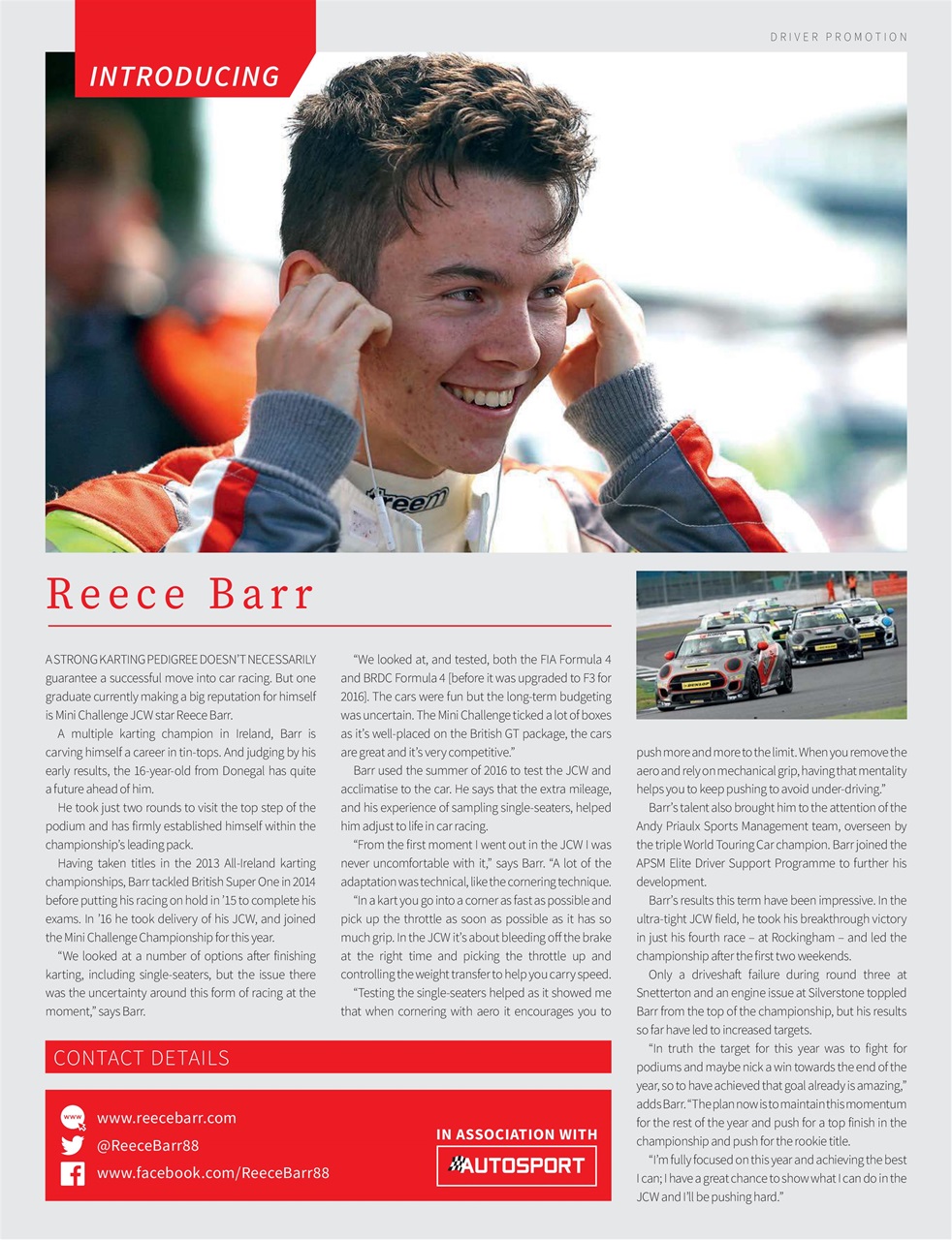 Autosport Preview Pages