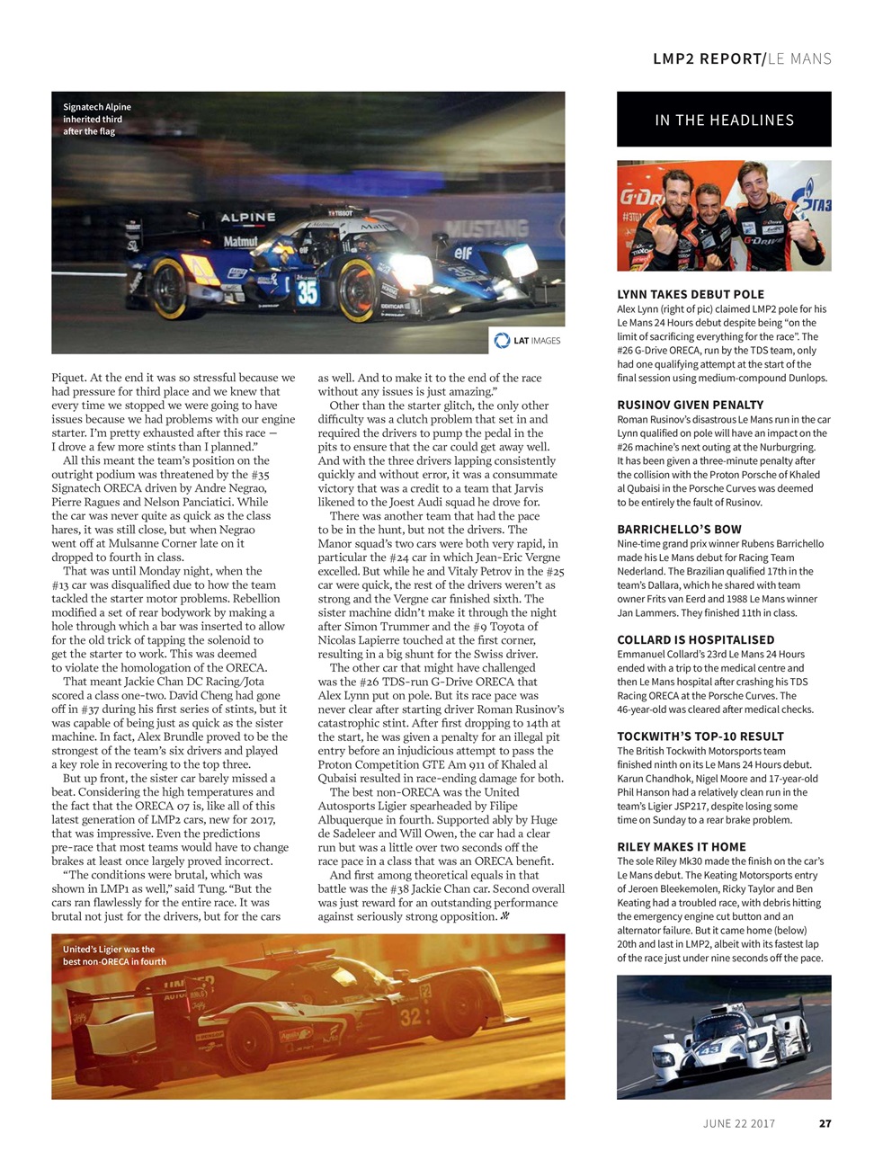 Autosport Preview Pages