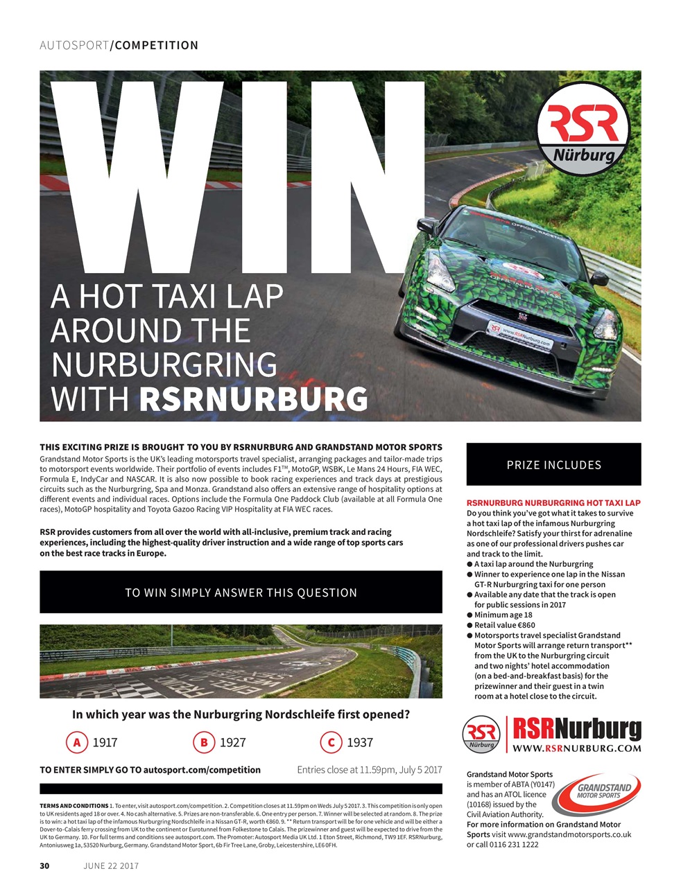 Autosport Preview Pages