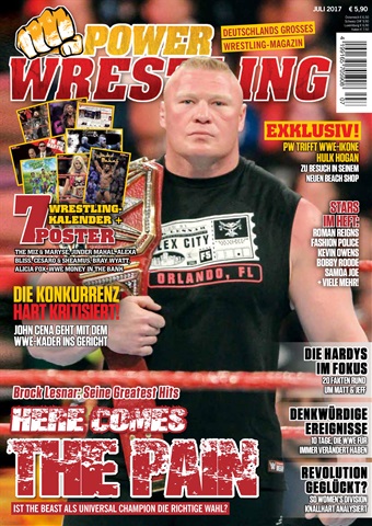 Power-Wrestling issue Juli 2017
