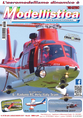 Modellistica International issue Modellistica di Luglio/Agosto 2017