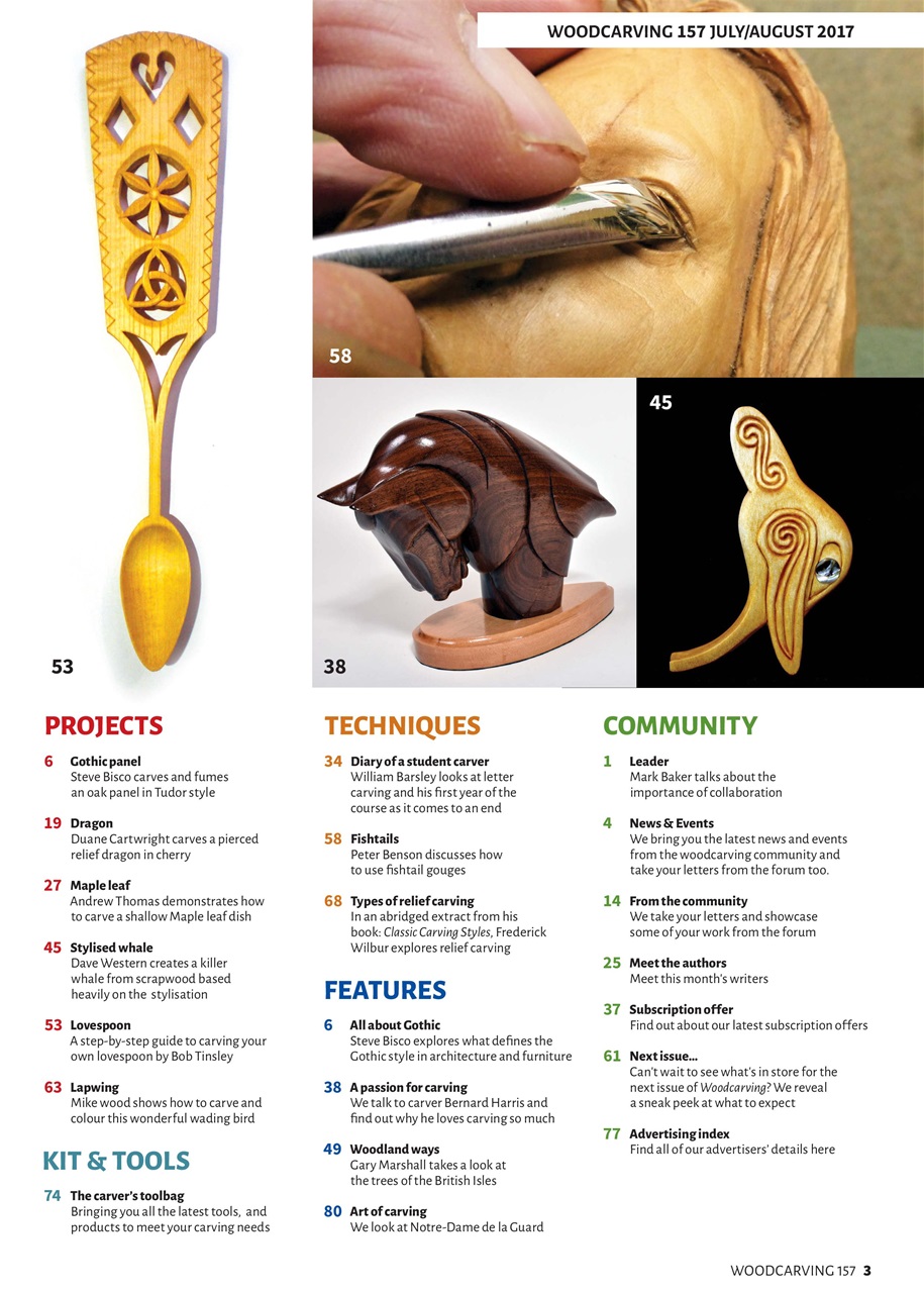 Woodcarving Preview Pages