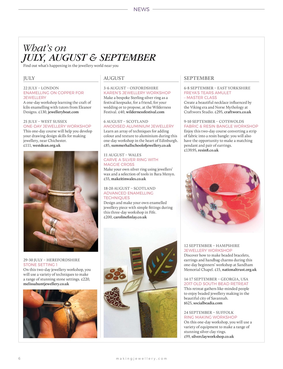 Making Jewellery Preview Pages