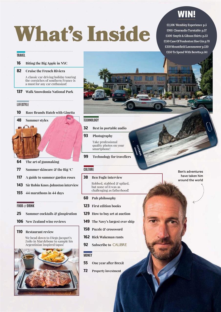 CALIBRE Preview Pages