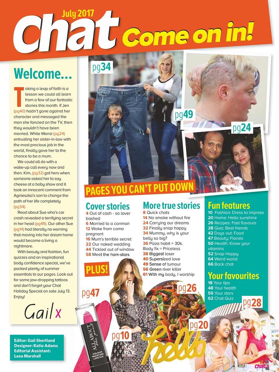 Chat Specials Preview Pages